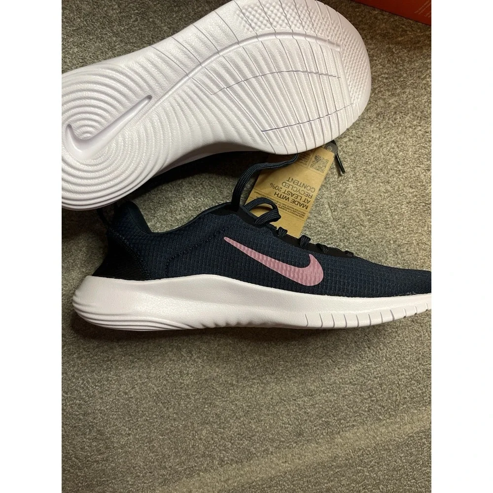 Nike Flex Experience RN 12 Armory Navy/Plum Dust-Black Women's Size 9 NWT